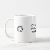 Akupunktur muss arbeiten kaffeetasse (Links)