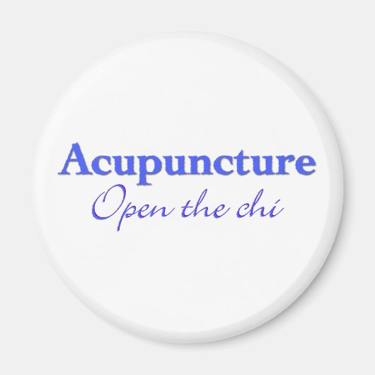 Akupunktur - Öffnen Sie den Chi Magnet (Vorne)