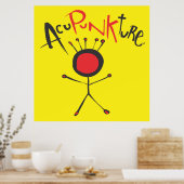 Akupunktur Poster (Küche)