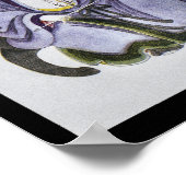 Akupunktur Ren Mai Meridian Kanal Poster (Ecke)