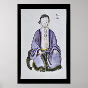 Akupunktur Ren Mai Meridian Kanal Poster