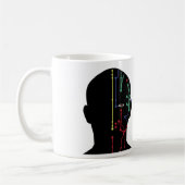 Akupunktur-Tasse Kaffeetasse (Links)