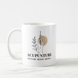 Akupunktur-Therapie-Tasse Wiederherstellen Erneuer Kaffeetasse