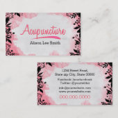 Akupunktur Visitenkarte (Vorne/Hinten)