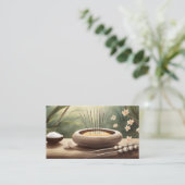 Akupunktur Visitenkarte (Stehend Vorderseite)