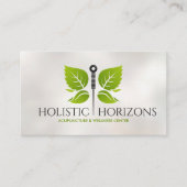 Akupunktur Visitenkarte (Vorderseite)