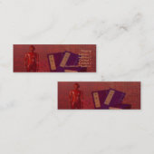 Akupunktur-Visitenkarte Mini Visitenkarte (Vorne/Hinten)