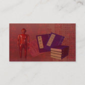 Akupunktur-Visitenkarte Visitenkarte (Rückseite)