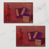 Akupunktur-Visitenkarte Visitenkarte (Vorne/Hinten)