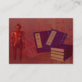 Akupunktur-Visitenkarte Visitenkarte (Rückseite)