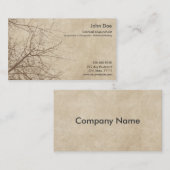 Akupunktur-Visitenkarte Visitenkarte (Vorne/Hinten)