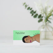 Akupunktur-Visitenkarten Visitenkarte (Stehend Vorderseite)