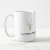 Akupunkturbecher, Akupunkturgeschenk Kaffeetasse (Links)