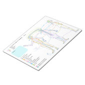 Akupunkturblock, Akupunkturbüro Notizblock (angewinkelt)