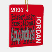 Akupunkturist Extraordinaire CUSTOM Keramikornament (Rechts)