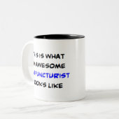 Akupunkturist, phantastisch zweifarbige tasse (Vorderseite Links)