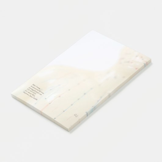 Akupunkturkasten verblassen post-it klebezettel (angewinkelt)