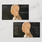 Akupunkturprofil Visitenkarte (Vorne/Hinten)