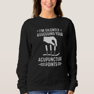 Akupunkturpunkte Körperpunkte für traditionelle He Sweatshirt