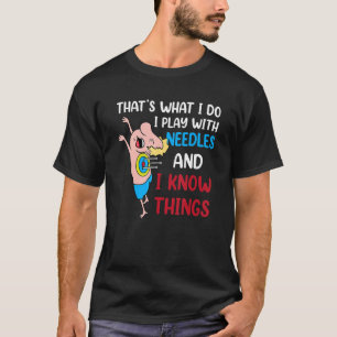 Akupunkturtherapie Fun Needle Health Medicine Acu T-Shirt
