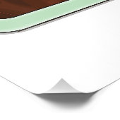 Akureyri Island Reiseplakat Fotodruck (Ecke)