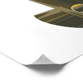 Akureyri Island Reiseplakat Poster (Ecke)