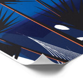 Akureyri Island Reiseplakat Poster (Ecke)