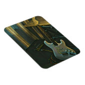 Akustik-Bass E-Gitarre-Geschenk Magnet (Rechte Seite)