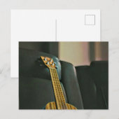 Akustik-Bass E-Gitarre-Geschenk Postkarte (Vorne/Hinten)