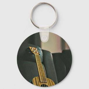 Akustik-Bass E-Gitarre-Geschenk Schlüsselanhänger