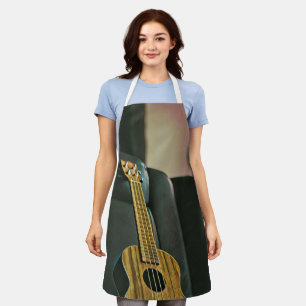Akustik-Bass E-Gitarre-Geschenk Schürze