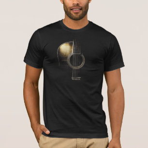 Akustik-Gitarre T-Shirt Vers 2 (siehe Hinweise)
