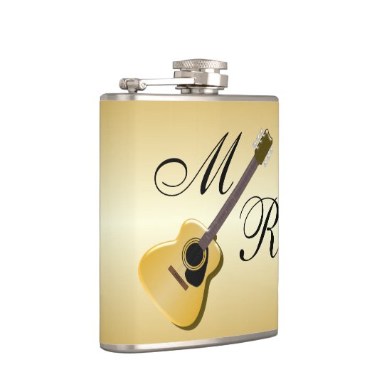 Akustik-Gitarrendesign Flachmann (Rechts)