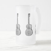 Akustik-Tasse Mattglas Bierglas (VorderseiteRechts)