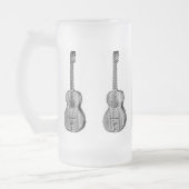 Akustik-Tasse Mattglas Bierglas (Links)