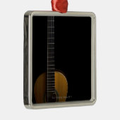 Akustikgitarre 2 silbernes ornament (Rechts)