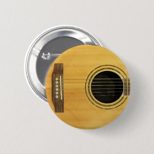 Akustikgitarre Button (Vorne & Hinten)
