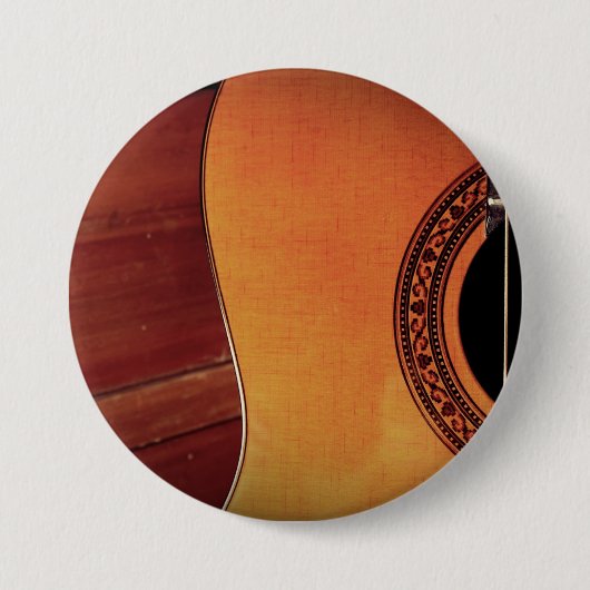 Akustikgitarre Button (Vorderseite)