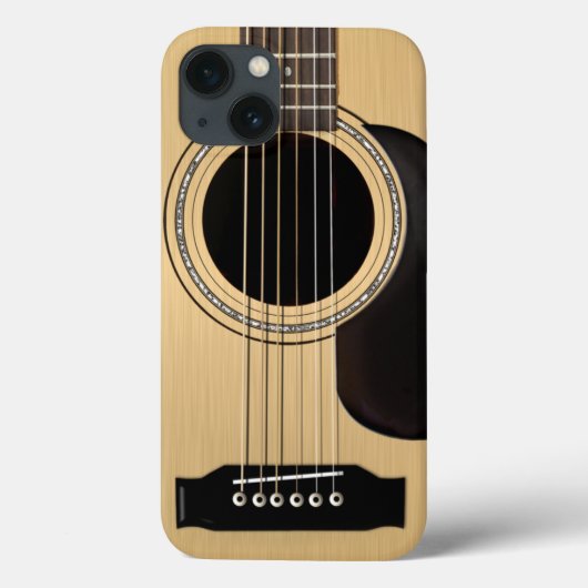 Akustikgitarre Case-Mate iPhone Hülle (Rückseite)