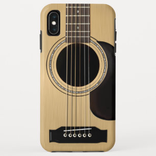 Akustikgitarre iPhone XS Max Hülle