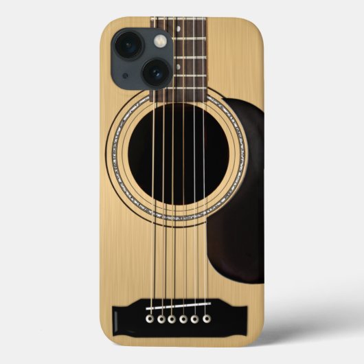 Akustikgitarre Case-Mate iPhone Hülle (Rückseite)