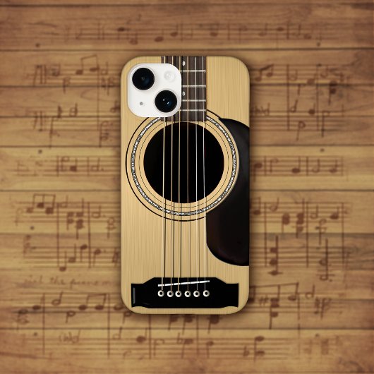 Akustikgitarre Case-Mate iPhone Hülle