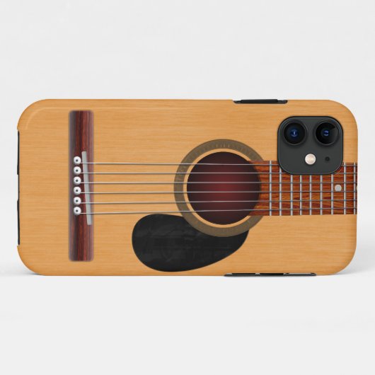Akustikgitarre Case-Mate iPhone Hülle (Rückseite (Horizontal))