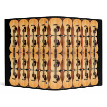 Akustikgitarre-Collagen-Mappe