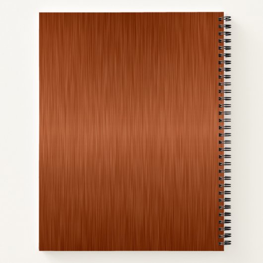 Akustikgitarre Custom Notizblock (Rückseite)