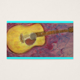 Akustikgitarre der gelben Patina