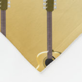 Akustikgitarre Fleecedecke (Ecke)