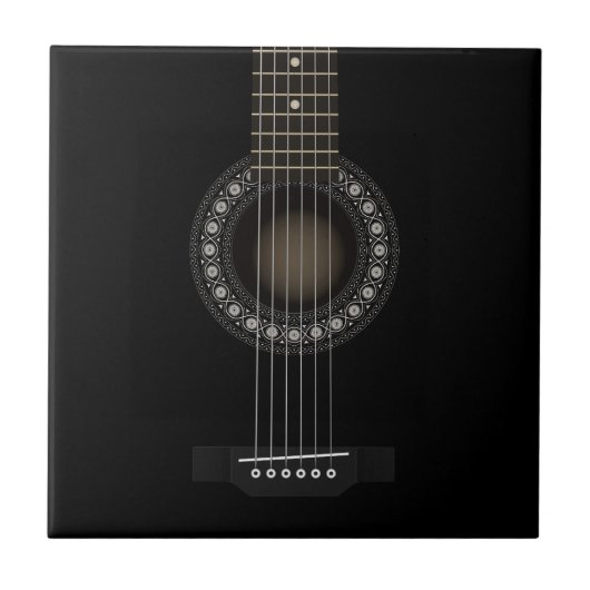 Akustikgitarre-Fliese Fliese (Vorderseite)