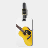 Akustikgitarre Gepäckanhänger (Vorderseite vertikal)