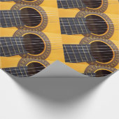 Akustikgitarre Geschenkpapier (Ecke)